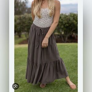 Neuflora Brown Charleston Skirt